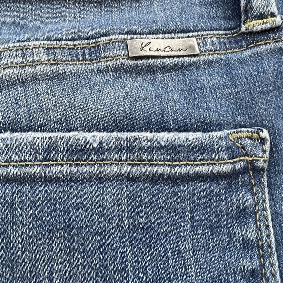 Kancan Jeans Women's 9/28 Blue Geneva High Rise Ankle Skinny Preppy Normcore - Picture 12 of 14